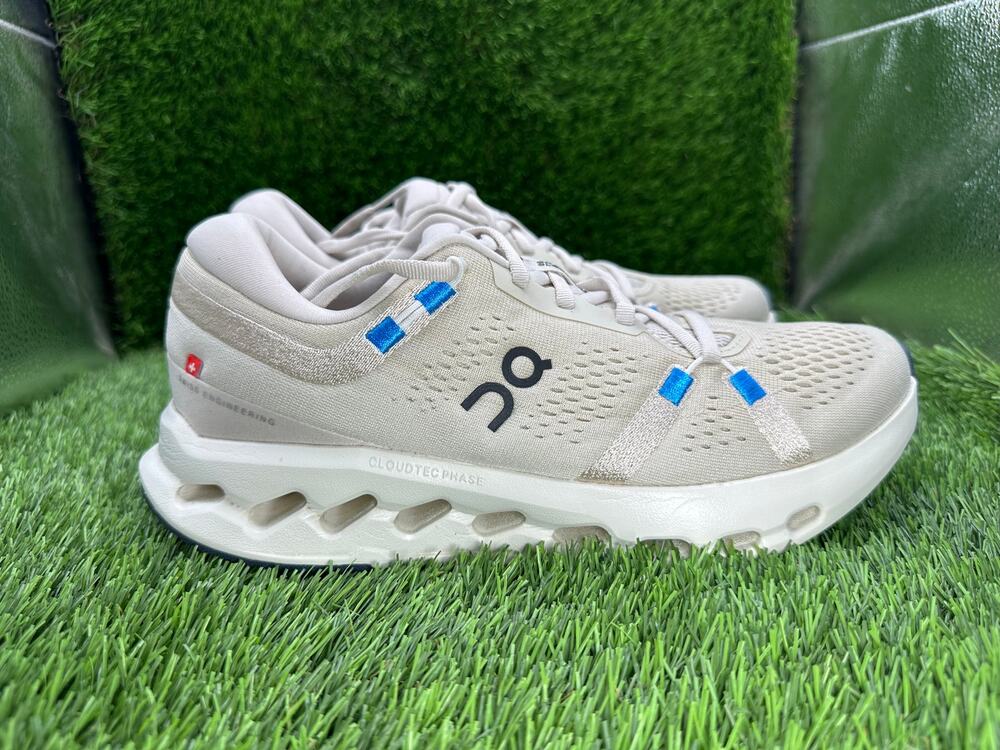 On Running Cloudsurfer 2 3WF10102143 Athletic Sneaker Women's 8.5 Beige Mesh Gym